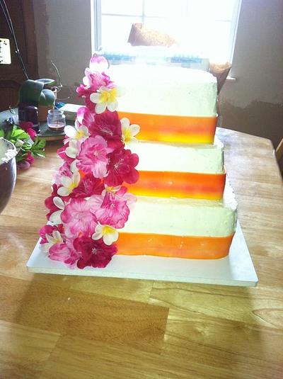 Silk Birthday Cake - Cake by Jessica