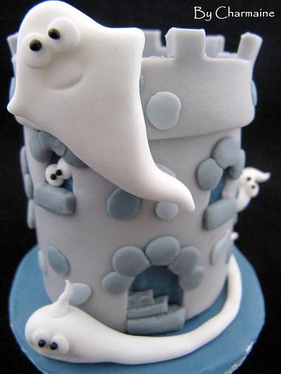 Spooky Mini Cake Tower - Cake by Charmaine 