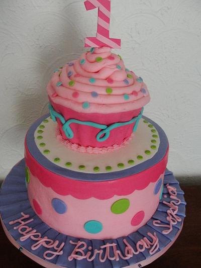Cupcake cake - Cake by Justbakedcakes