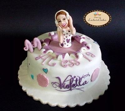Violetta cake  - Cake by Daniela Morganti (Lela's Cake)