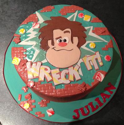Wreck it ralph cake! - Cake by Baked Stems
