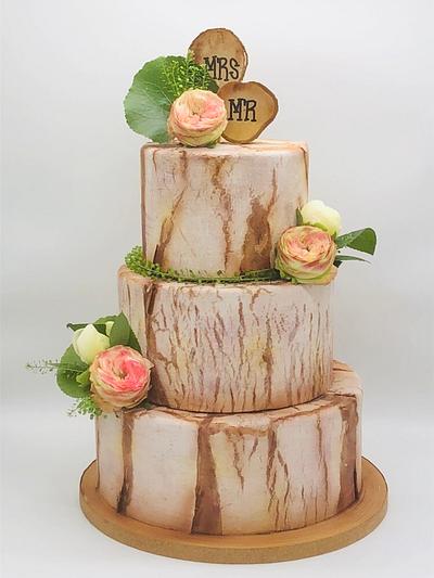 Weddingcake - Cake by Cindy Sauvage 
