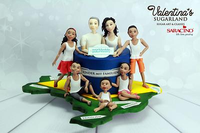 Help with Cake Collaboration - Brasil Children with Families - Cake by Valentina's Sugarland