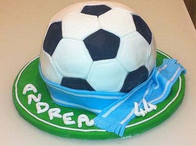 Soccer ball cake - Cake by Eliana