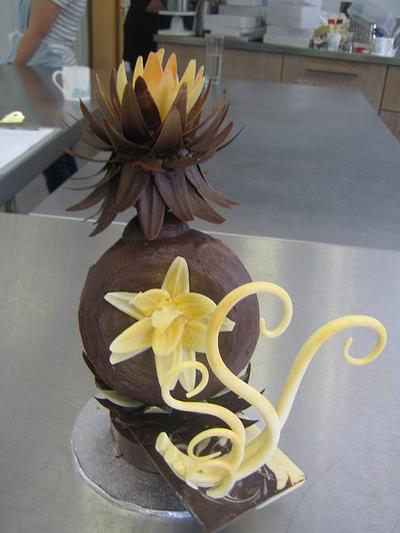 Chocolate Sculpture - Cake by minkyman