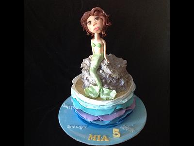 Mermaid cake - Cake by Bella 