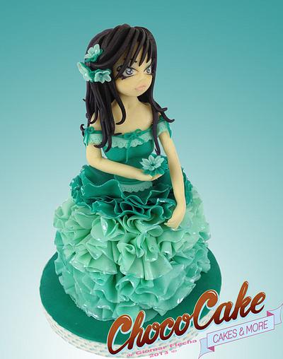MISS CORALINE ^_^ - Cake by ChocoCake