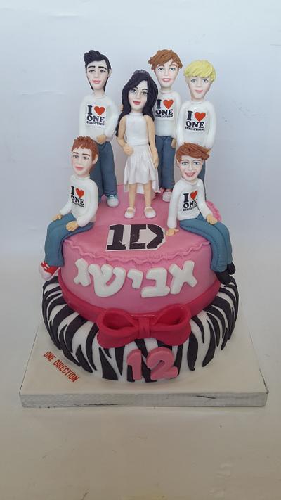 one direction fan cake - Cake by Netta