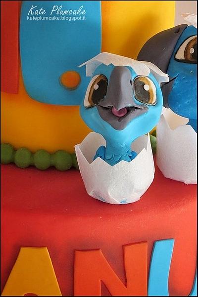 Rio parrot cake - Cake by Kate Plumcake