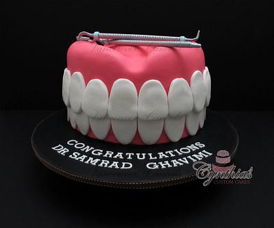 Teeth Cake! - Cake by Cynthia Jones