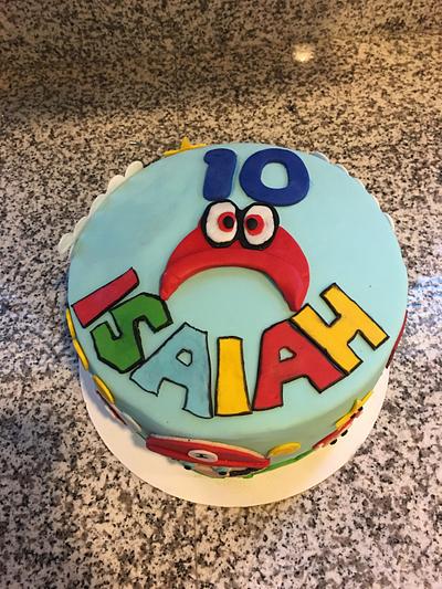 Mario Bros Cake  - Cake by Yezidid Treats