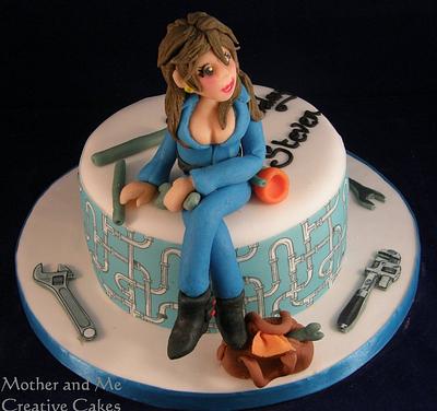 A plumber's mate!! - Cake by Mother and Me Creative Cakes