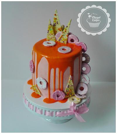 Chocolate Glaze Drip Cake - Cake by Planet Cakes