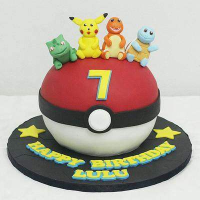 Pokemon Cake - Cake by Savoursweet Cakes