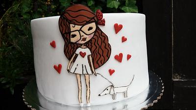 Girl - Cake by zuzacik