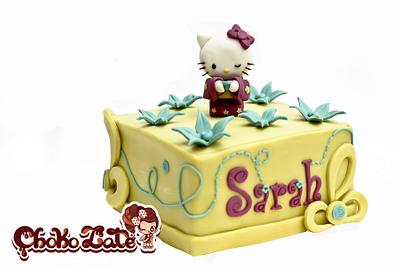 Hello Kitty: Geisha tea ceremony - Cake by ChokoLate Designs