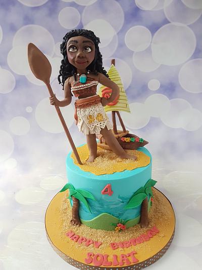 Moana cake - Cake by Jenny Dowd
