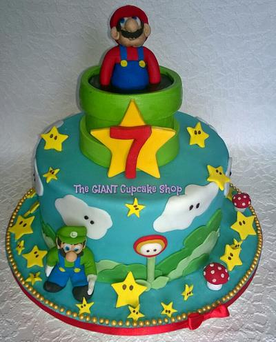 Super Mario - Cake by Amelia Rose Cake Studio