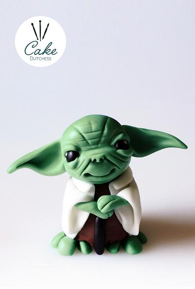 Yoda Caketopper - Cake by Etty