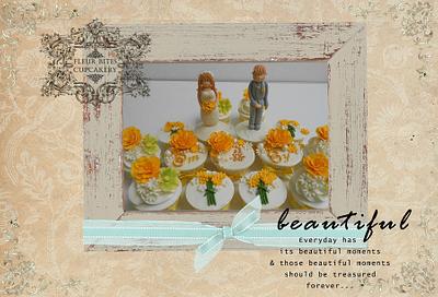 Bright Yellow Wedding - Cake by Bee Siang