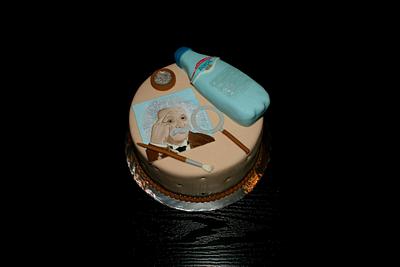 Einstein - Cake by Rozy