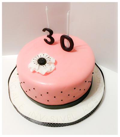 Sweet 30s - Cake by Bolinhos à medida