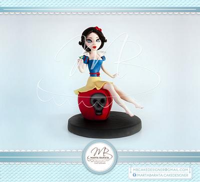 Snow White topper - Cake by Marta Barata