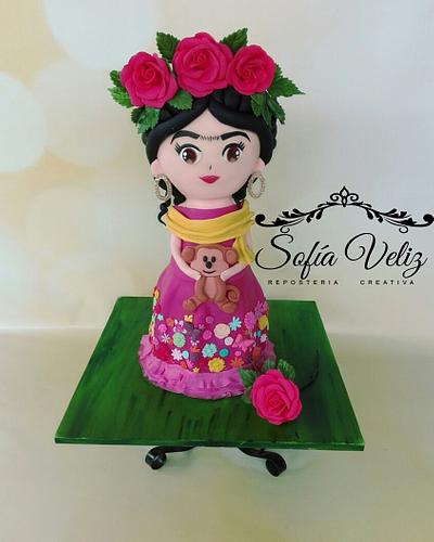 Frida Kahlo - Cake by Sofia veliz