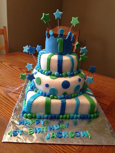 First birthday cake! - Cake by Megan