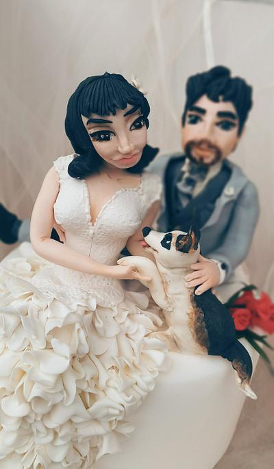 Wedding topper  - Cake by fiammetta
