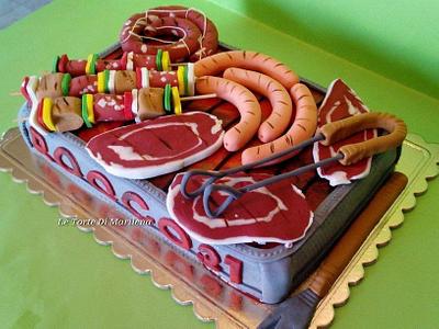 Cake Barbecue - Cake by Marilena