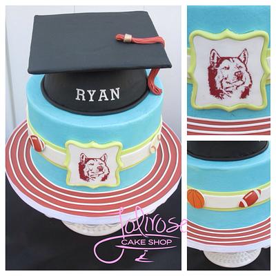 Graduation Cake - Cake by Jolirose Cake Shop