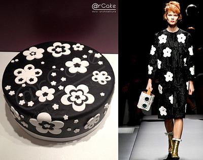 cake inspired by the Prada Spring 2013 collection - Cake by maria antonietta motta - arcake -