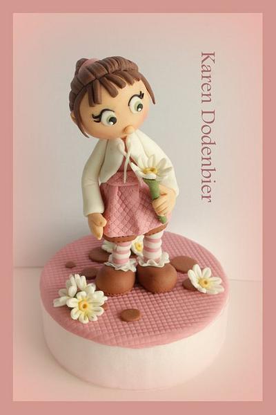 Little Flower Girl! - Cake by Karen Dodenbier