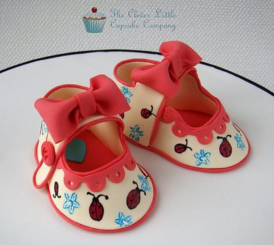 Sugar Baby Shoes - Cake by Amanda’s Little Cake Boutique