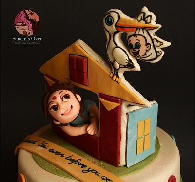 "Baby Shower" - Cake by Sanchita Nath Shasmal