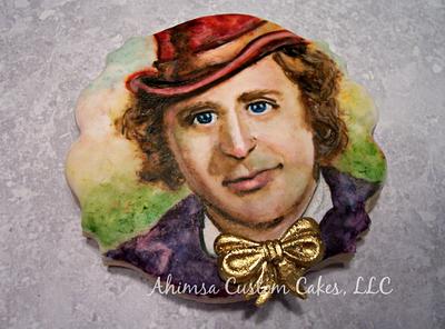 Willy Wonka / Gene Wilder tribute cookie - Cake by Ahimsa