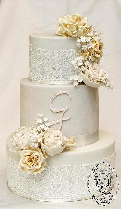 wedding cake - Cake by grasie