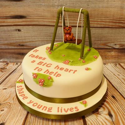 Thankyou Cake for a Childminder - Cake by Extra Mile Icing