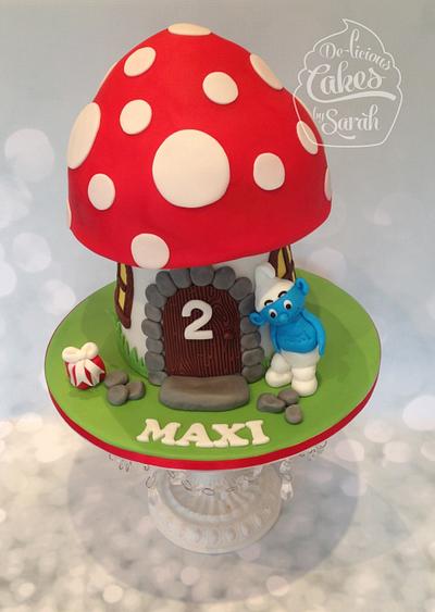 Happy Smurf-day! - Cake by De-licious Cakes by Sarah