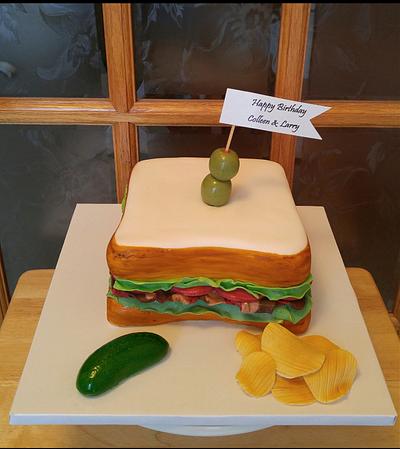 BLT SANDWICH - Cake by Enza - Sweet-E