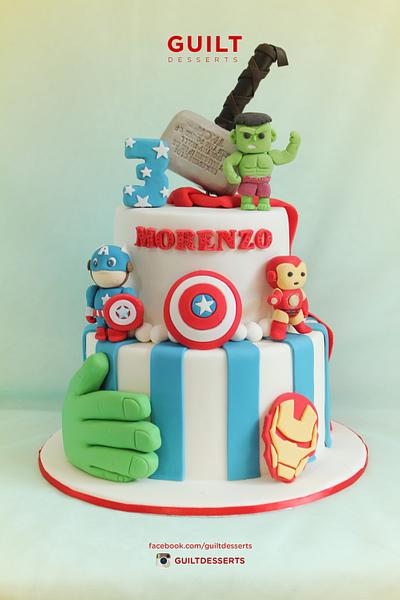 Baby Marvel - Cake by Guilt Desserts