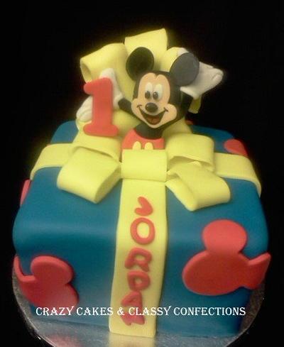Mickey Mouse 1st Birthday - Cake by Suanne