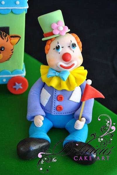 Clown Figurine - Cake by D-licious Cake Art