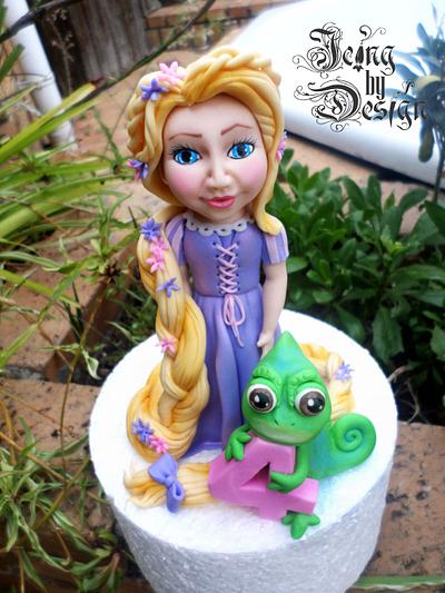 Rapunzel  - Cake by Jennifer