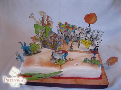 roald dhal collaboration piece - Cake by jen lofthouse