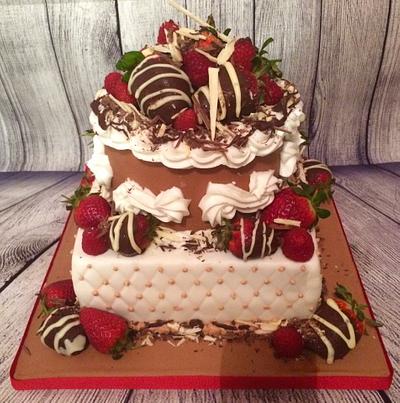 Fresh Fruit Birthday Cake - Cake by Woody's Bakes