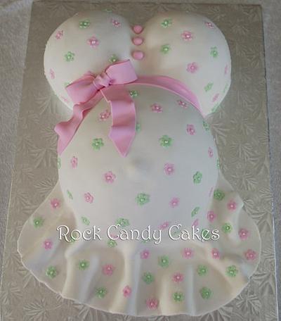 Belly Bump - Cake by Rock Candy Cakes
