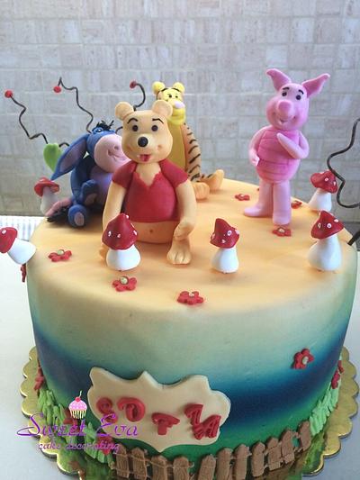 Winnie and friends - Cake by ana ioan