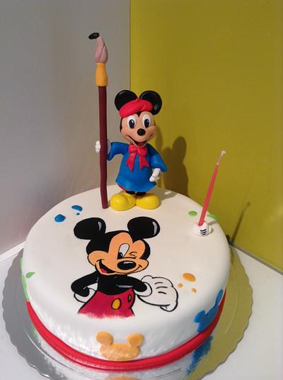 I love Mickey - Cake by Pincel Mágico